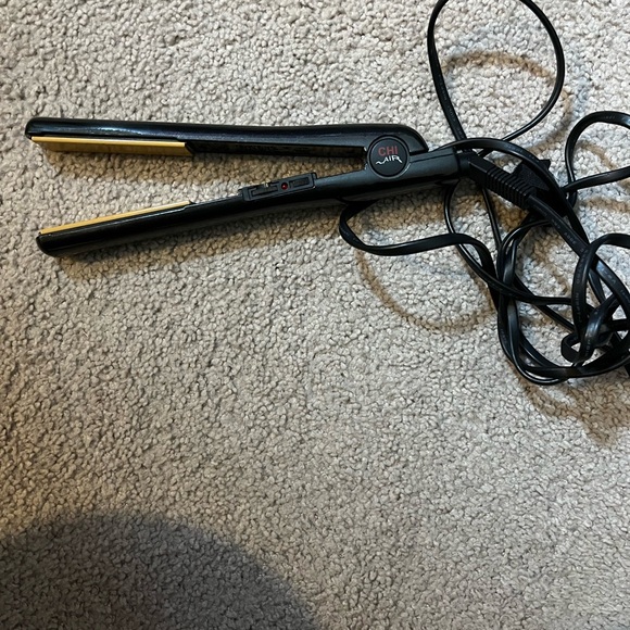 CHI Air Classic Tourmaline Ceramic 1" Flat Iron - Onyx Black - Picture 5 of 7